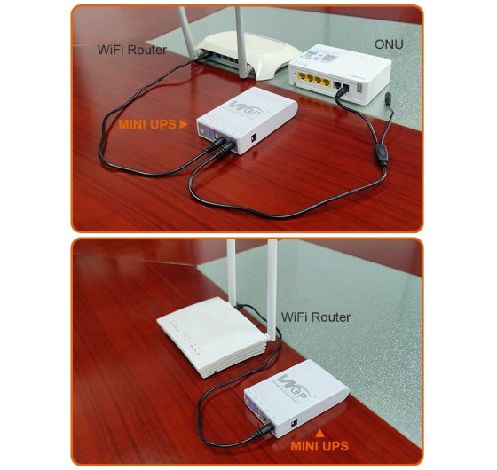 Джерело безперебійного живлення ДБЖ WGP UPS-103A для роутера