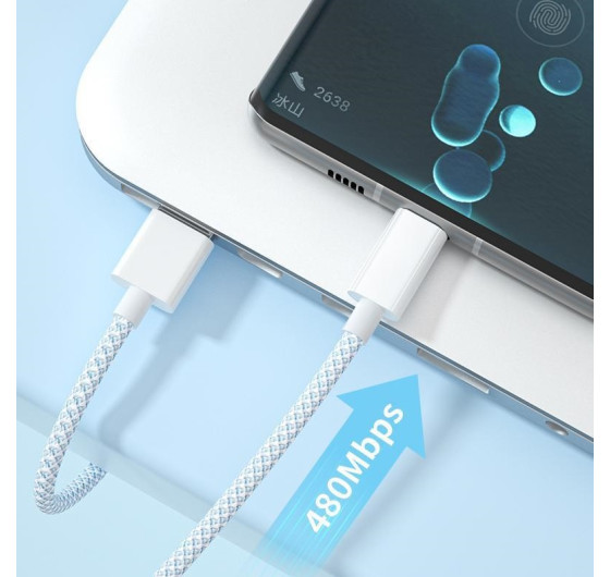 Кабель Basemo DC-0410CG USB - Type-C 1м 100Вт