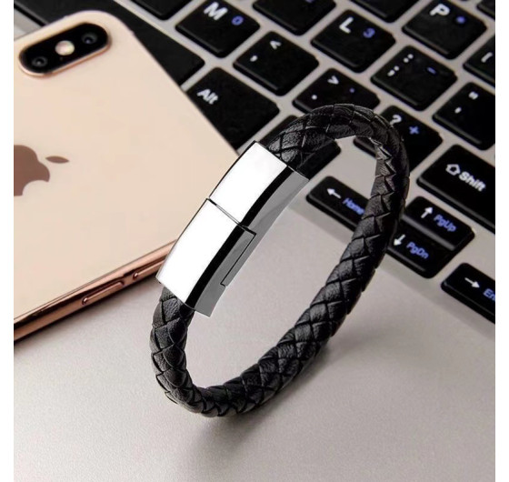 Кабель Bracelet CB-20LB USB - Lightning браслет 19 см