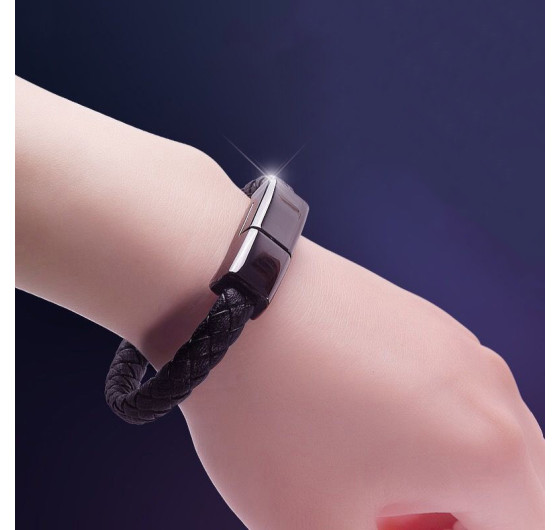 Кабель Bracelet CB-20LB USB - Lightning браслет 19 см