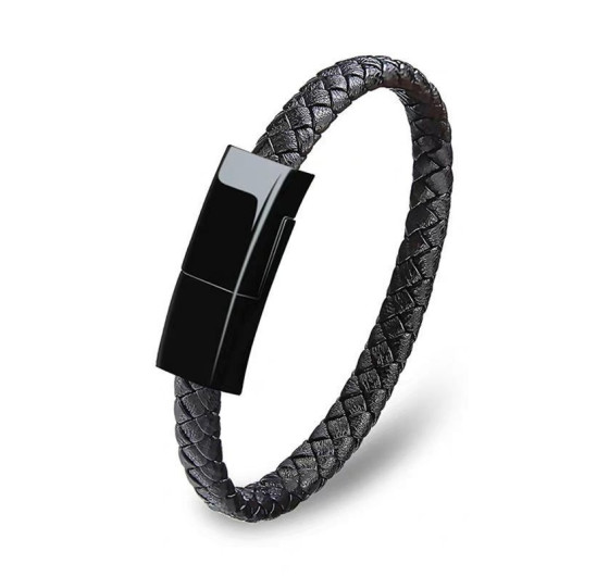 Кабель Bracelet CB-22CB USB - Type-C браслет 21 см
