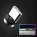 Кабель Magnetics MC-12B 3в1 магнітний USB - Micro USB / Type-C / Lightning 66 Вт
