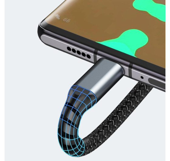 Кабель Segment CM-101UG 3в1 USB - Micro USB / Type-C / Lightning 100 Вт