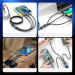 Кабель Segment CM-101UG 3в1 USB - Micro USB / Type-C / Lightning 100 Вт