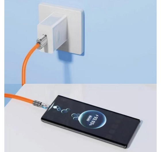 Кабель Siline DSC-0510OL USB - Lightning 1м 120Вт