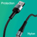 Кабель T-Type J006L USB - Lightning 2м 120Вт