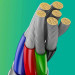 Кабель T-Type J006L USB - Lightning 2м 120Вт