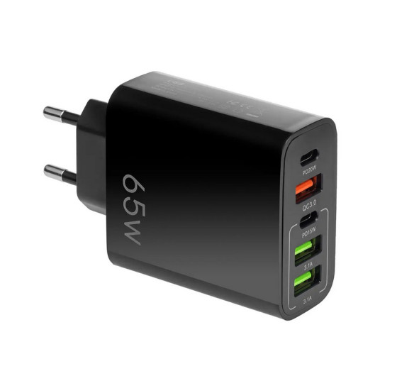 Зарядний пристрій Fast Charge PD-0565B 65Вт