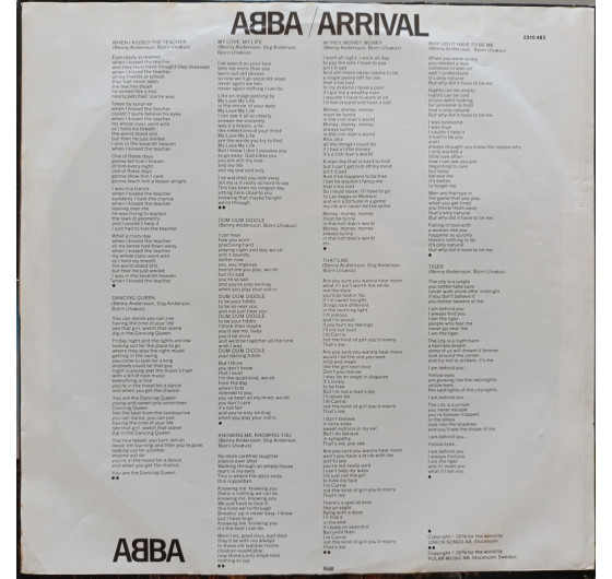 ABBA - Arrival