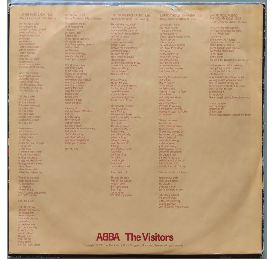 ABBA - The Visitors