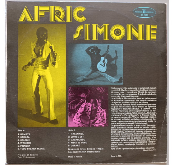 Afric Simone - Hafanana