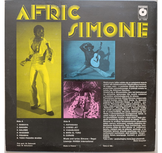 Afric Simone - Hafanana
