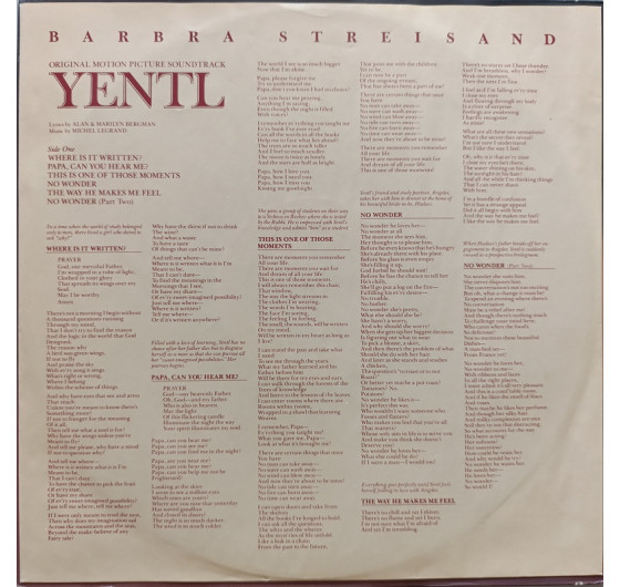 Barbra Streisand - Yentl