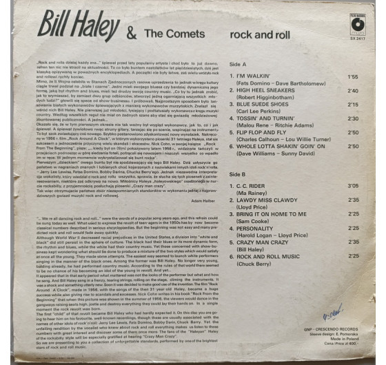 Bill Haley And The Comets - Rock And Roll