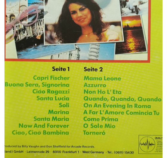 Billy Vaughn - Italian Memories