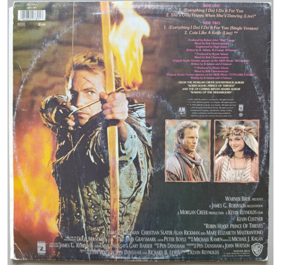 Bryan Adams - Robin Hood Prince Of Thieves