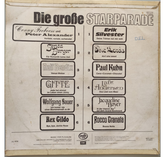 Die Grobe - Starparade