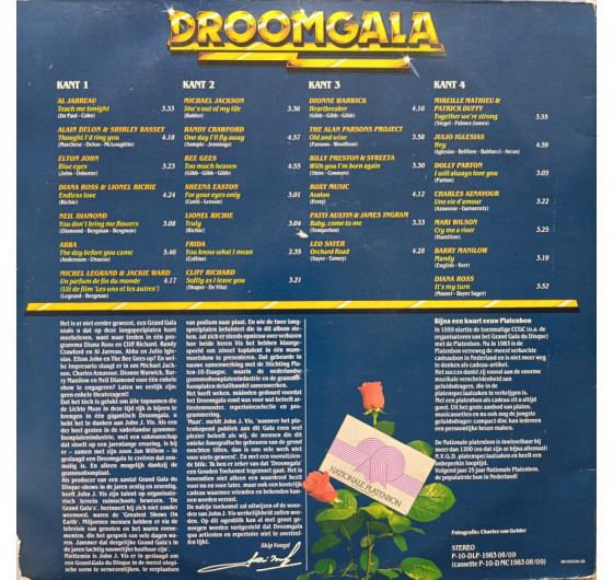 Droomgala - Internationale Sterren (2LP)