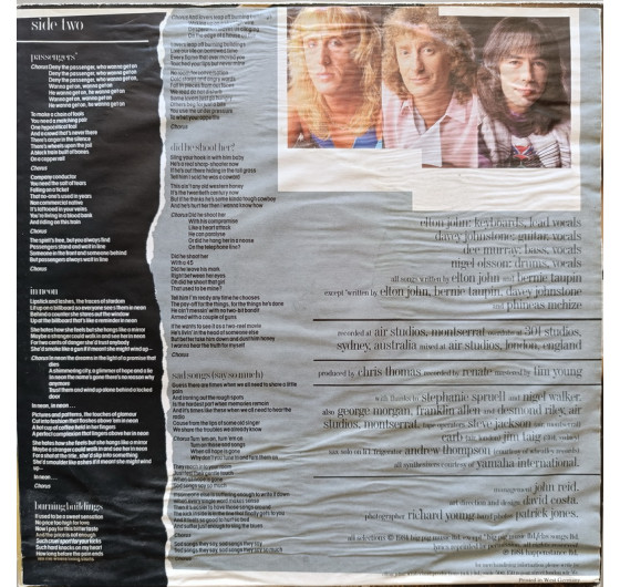 Elton John - Breaking Hearts