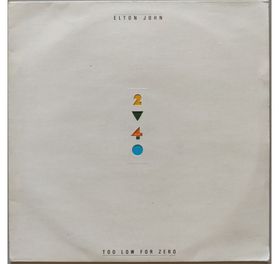 Elton John - Too Low For Zero