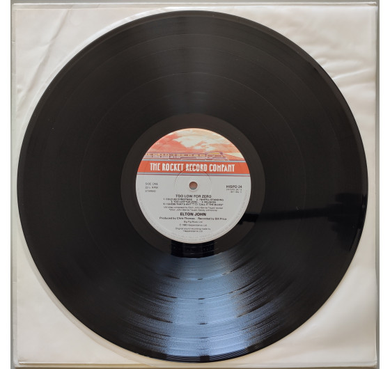 Elton John - Too Low For Zero