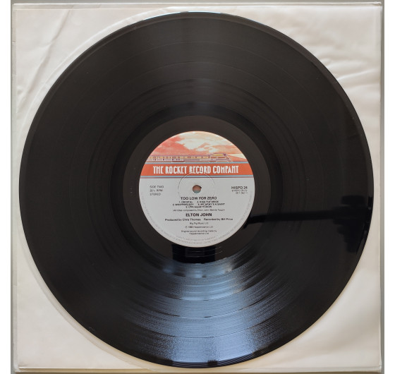 Elton John - Too Low For Zero
