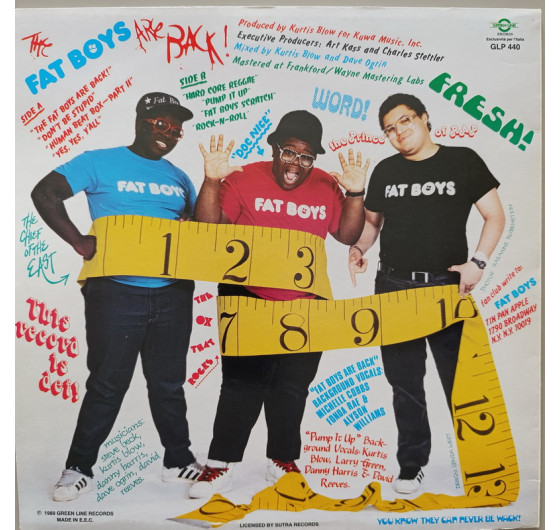 Fat Boys - The Fat Boys Are Back