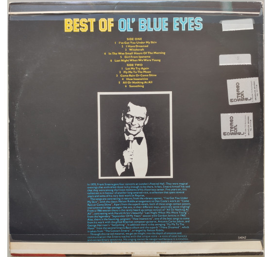 Frank Sinatra - Best Of Ol'Blue Eyes