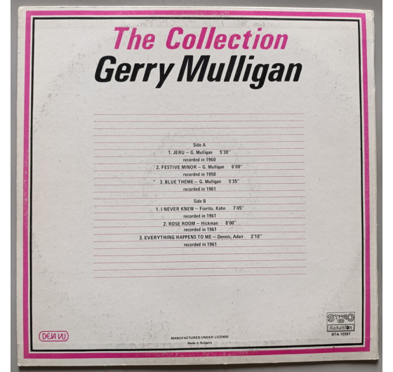 Gerry Mulligan - The Collection