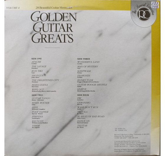 Golden Guitar Greats - 28 Beautiful Guitar Memories (2 LP)