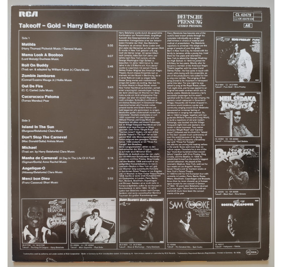 Harry Belafonte - Gold