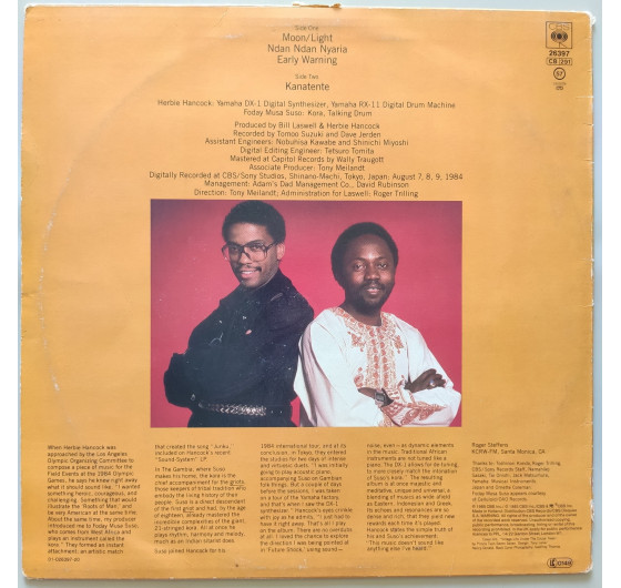 Herbie Hancock And Foday Musa Suso - Village Life