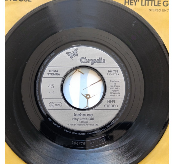 Icehouse - Hey Little Girl (миньон 7)