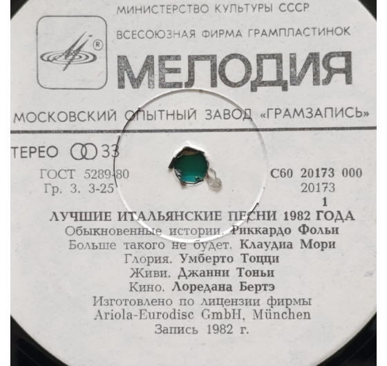 Italo Hits '82