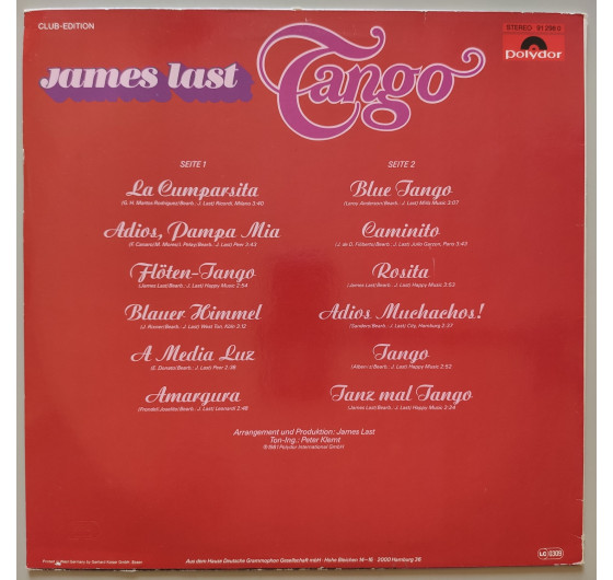James Last - Tango
