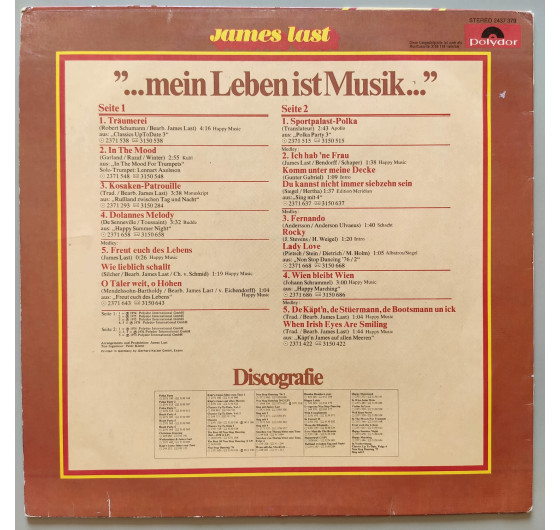 James Last - Mein Leben Ist Musik