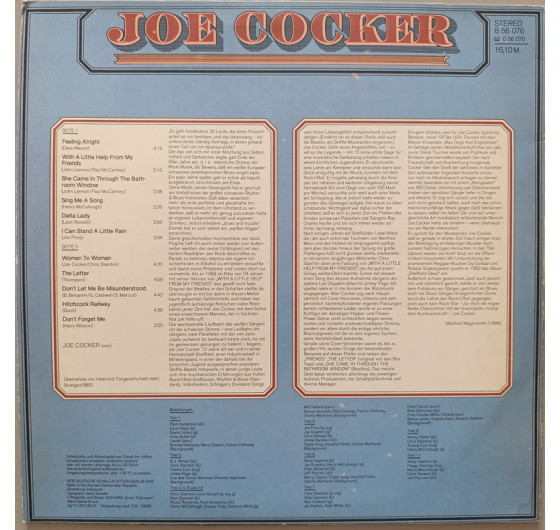 Joe Cocker - Feeling Alright