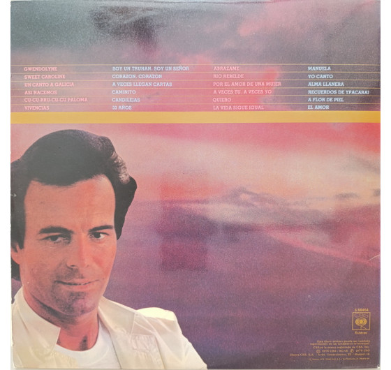 Julio Iglesias - 24 Exitos De Oro (2 LP)