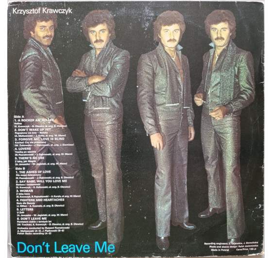 Krzysztof Krawczyk - Don't Leave Meb