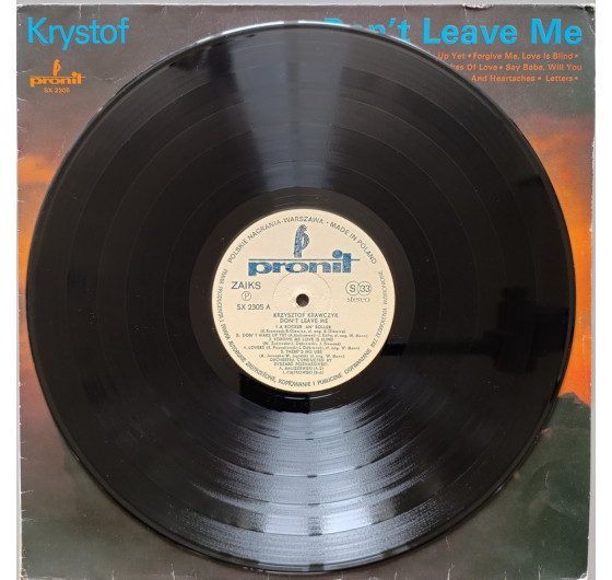 Krzysztof Krawczyk - Don't Leave Meb