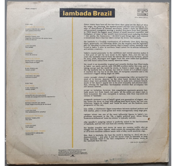 Lambada Brazil - Various