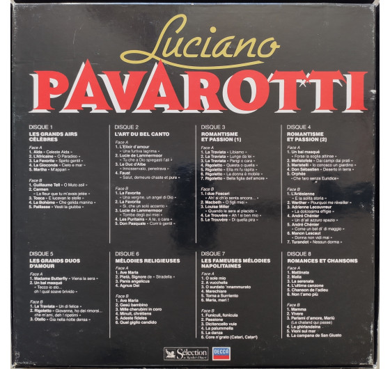 Luciano Pavarotti Box (8 LP)