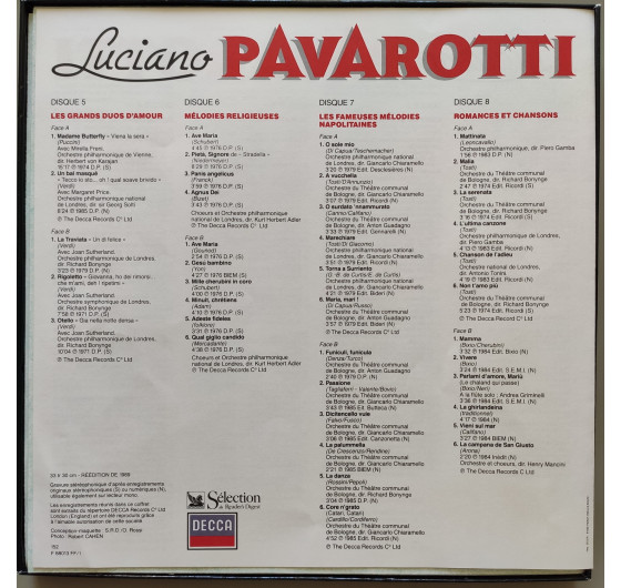 Luciano Pavarotti Box (8 LP)