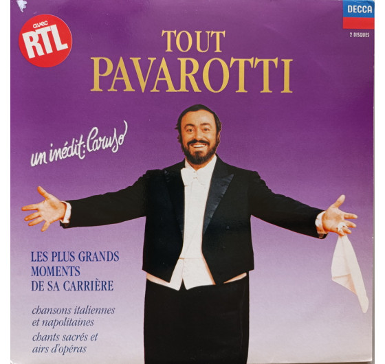 Luciano Pavarotti - Tout Pavarotti (2 LP)