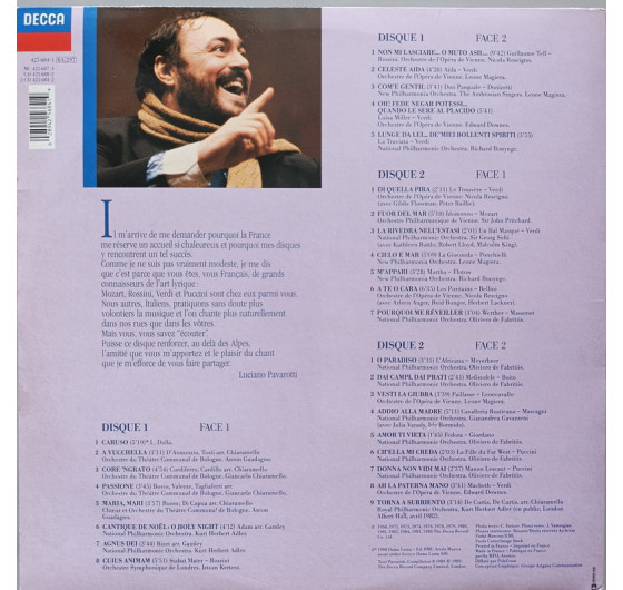 Luciano Pavarotti - Tout Pavarotti (2 LP)