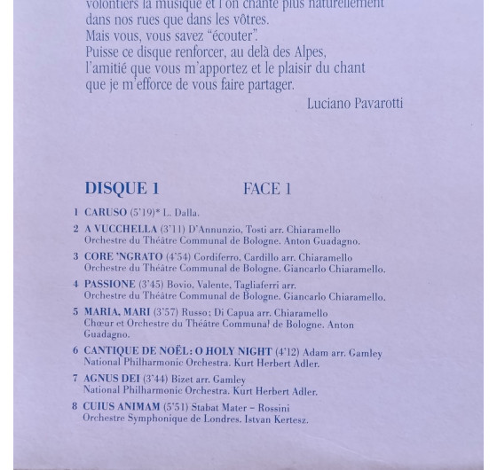 Luciano Pavarotti - Tout Pavarotti (2 LP)