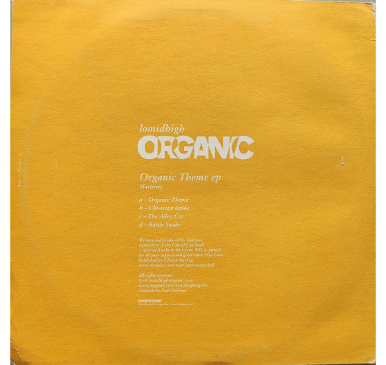 Martinez – Organic Theme EP (2 LP)