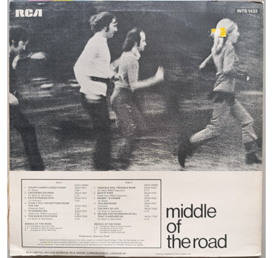 Middle Of The Road - Chirpy Chirpy Cheep Cheep