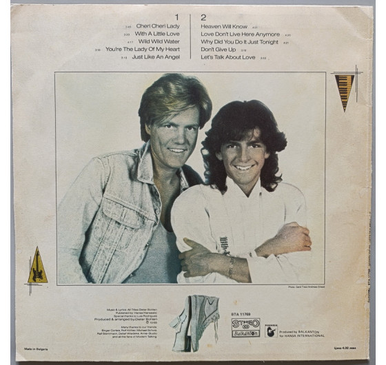 Modern Talking - Let’s Talk About Love (Балкантон)