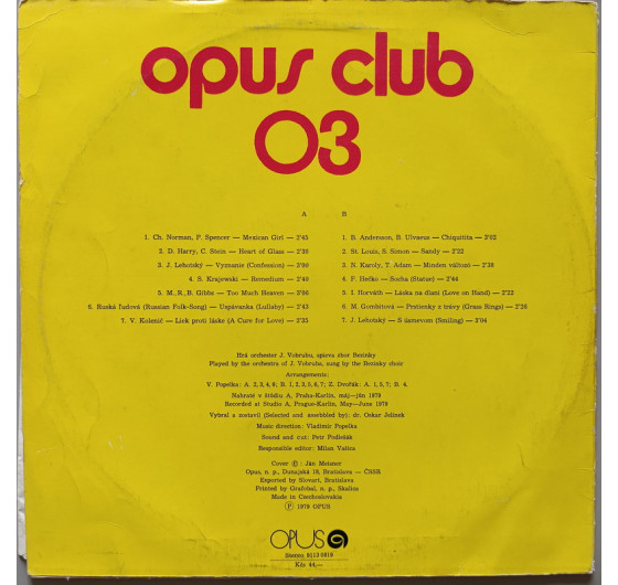 Opus Club 03 - Various